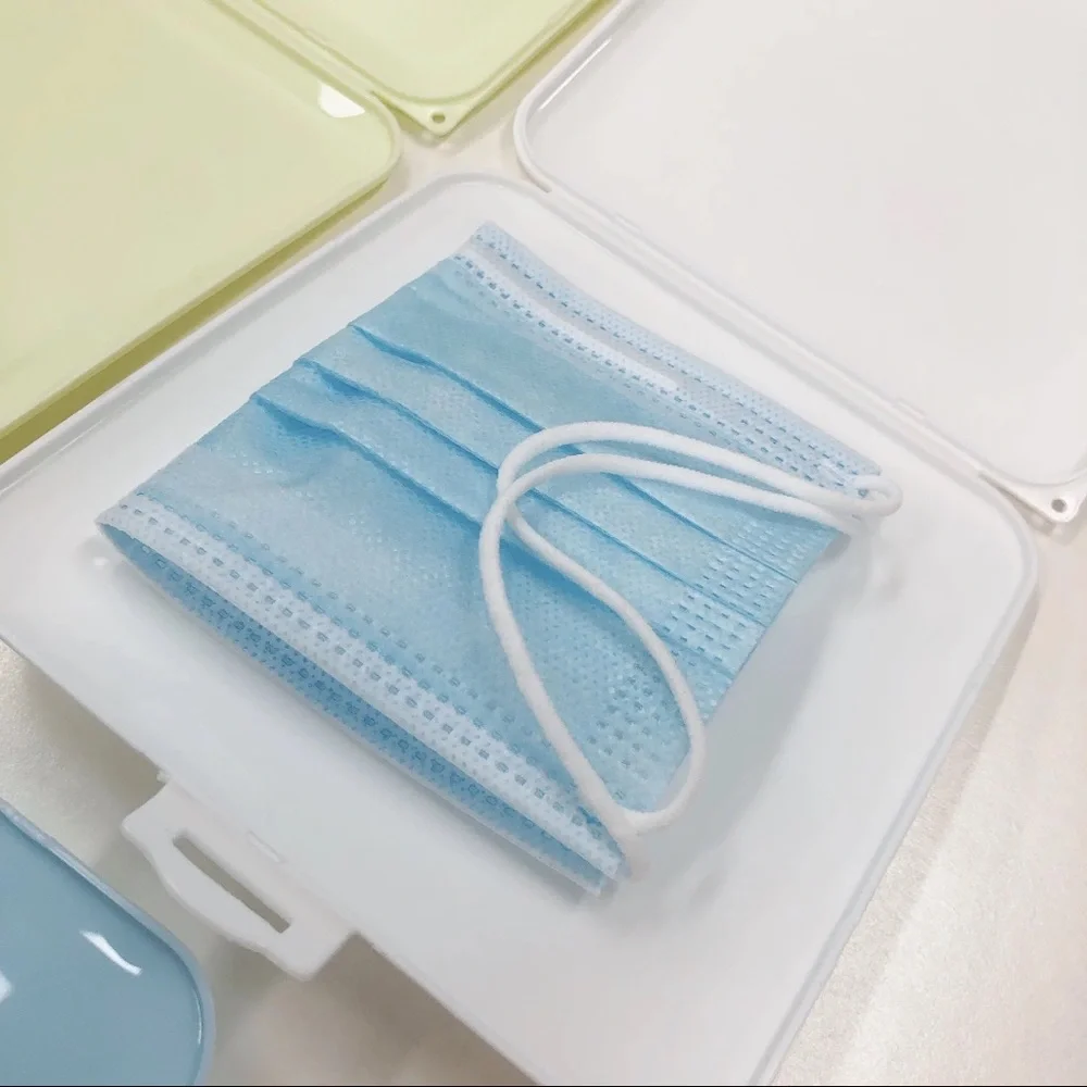4 Mask Cases-Keep your masks clean! You can choose colors.